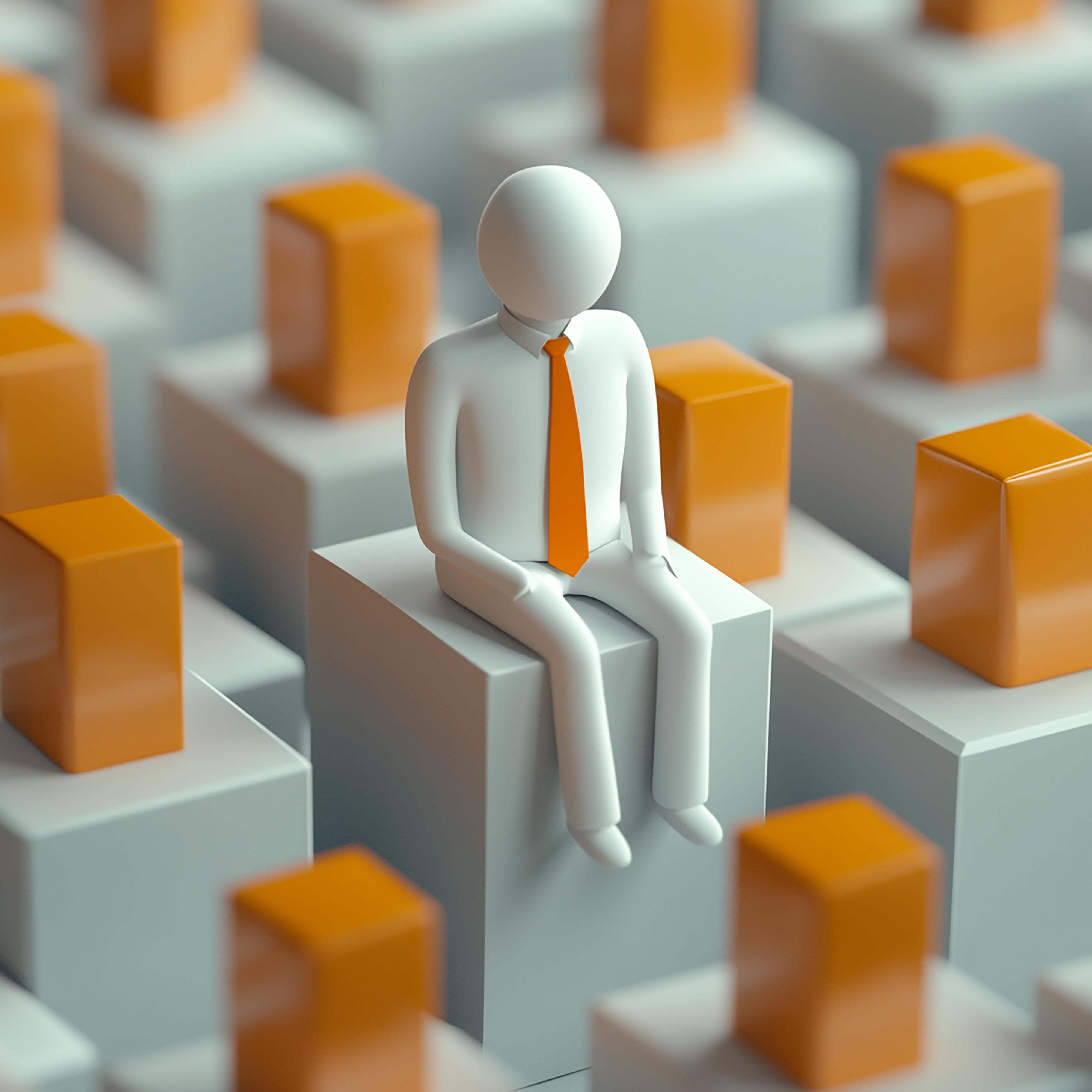 3D contextual render displaying product in a real-world setting